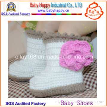 New Style Christams Baby Wool Booties